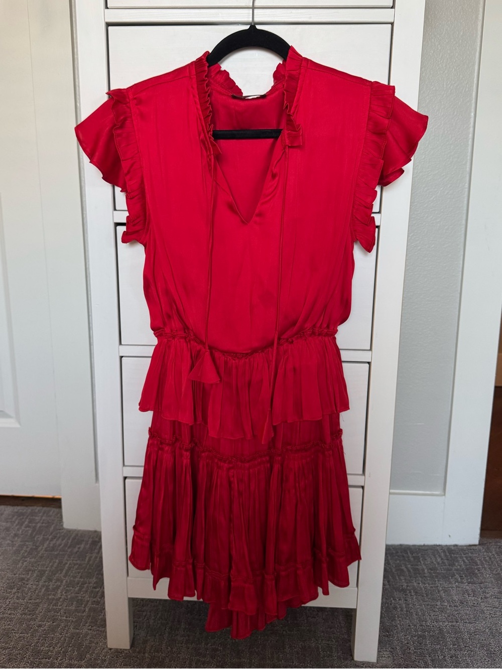 Reset by Jane The Claire Mini Dress (Red; Medium)
